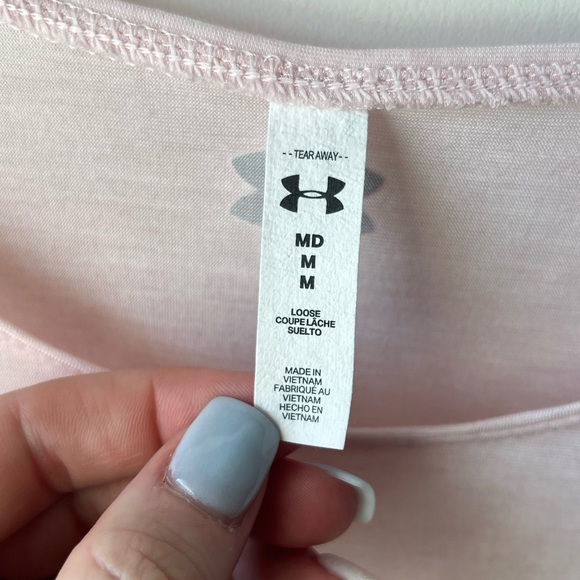 Under Armour Pink Short Sleeve T-Shirt - Picture 4 of 4